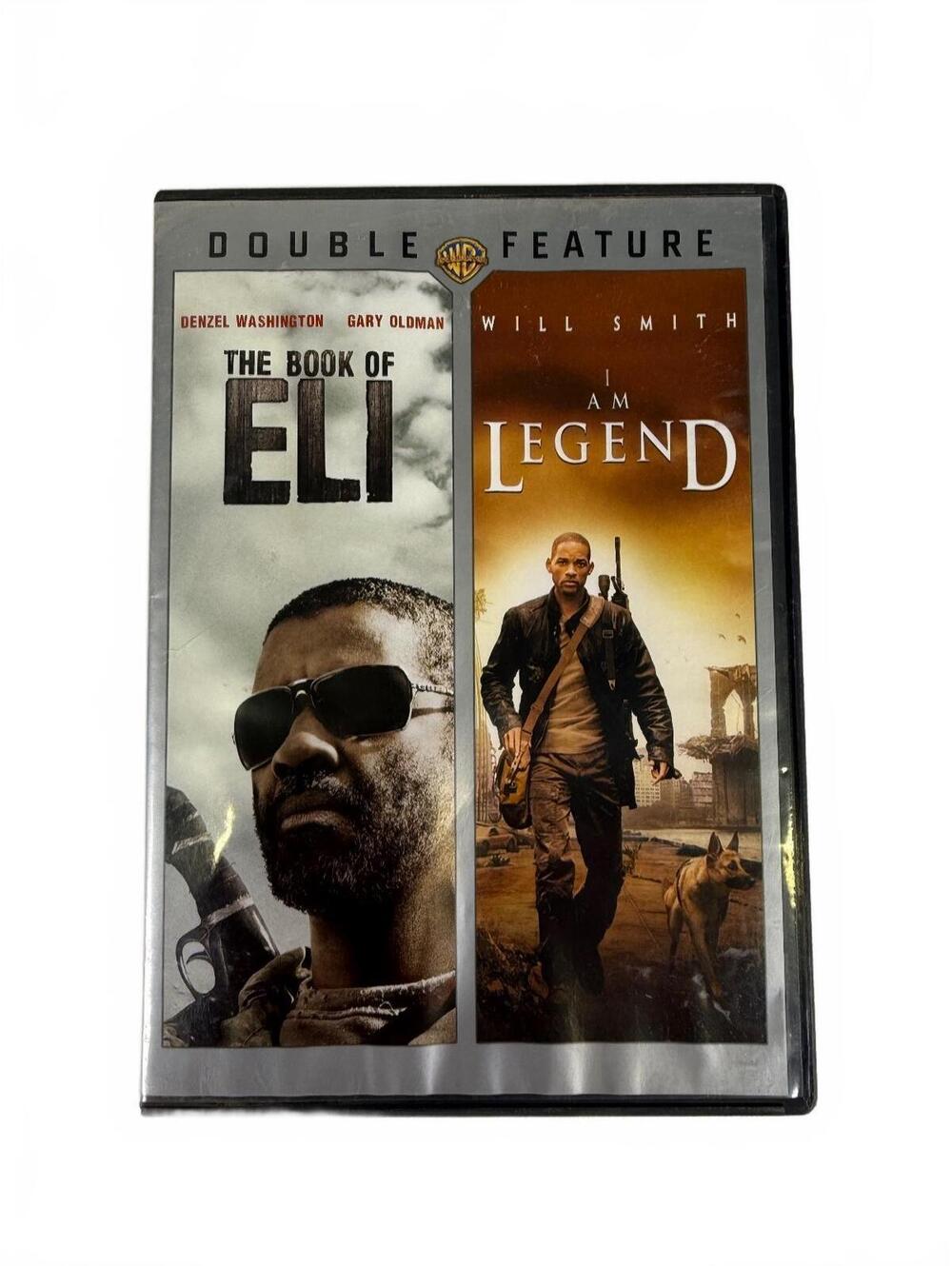 Double Feature DVD: The Book of Eli & I Am Legend - Post-Apocalyptic Action Thr/